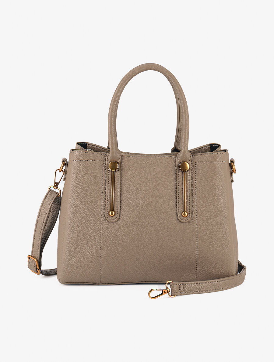 Sac à main Poppy - Taupe - 1