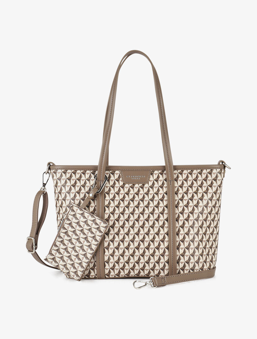 Sac cabas Viola - Taupe - 1