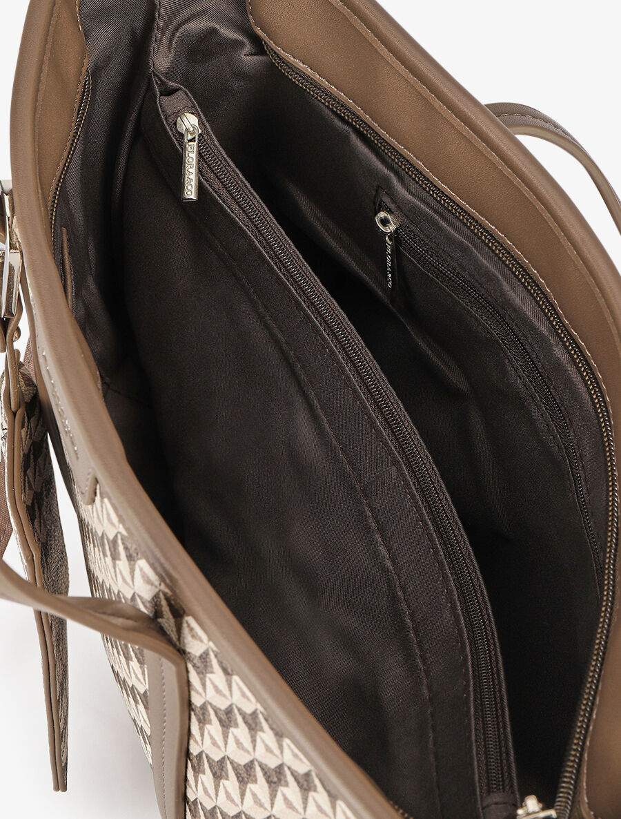 Sac cabas Viola - Taupe - 4