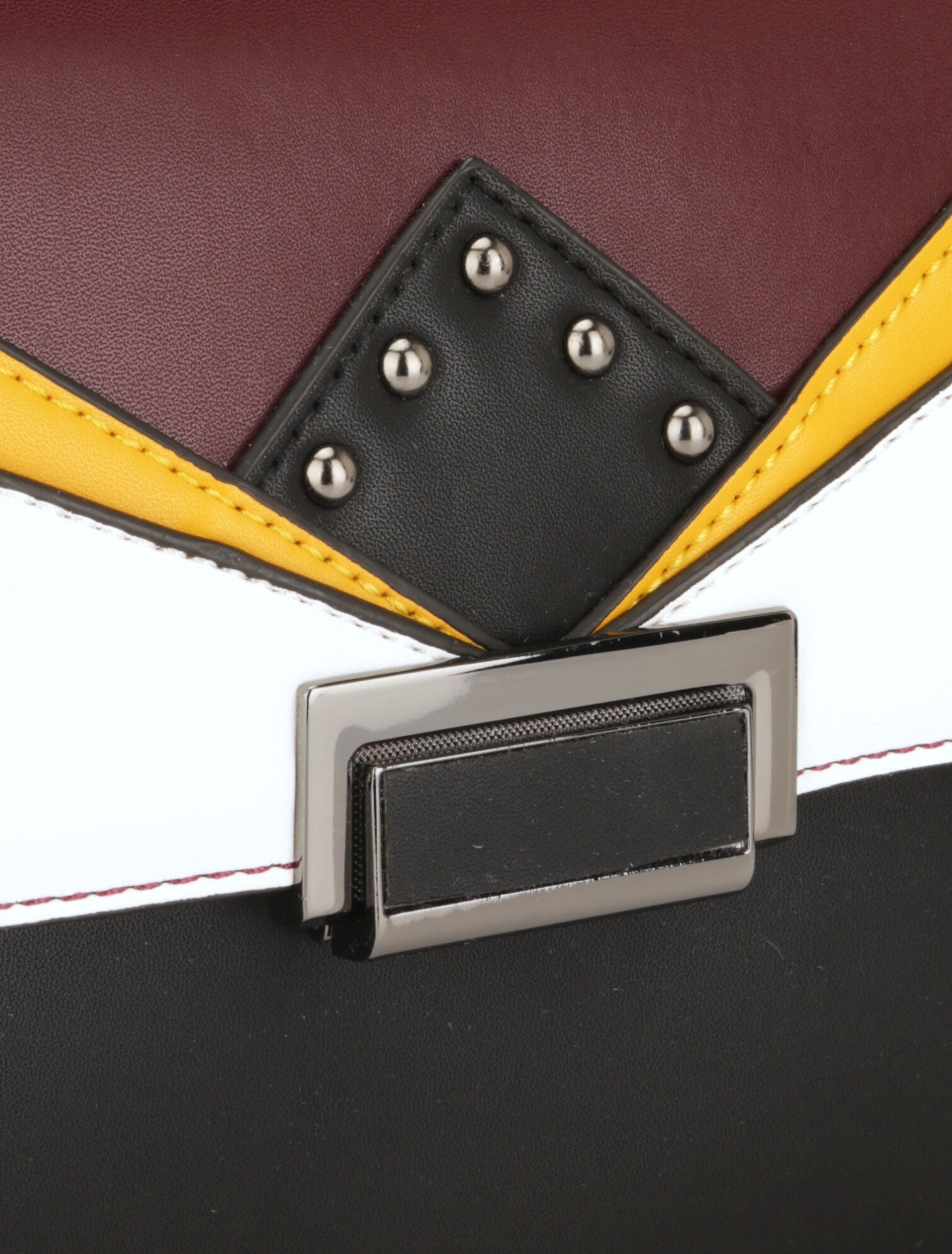 Sac besace Yvone - Bordeaux - 4