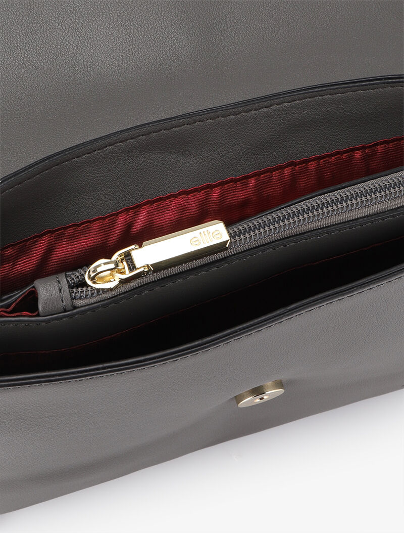 Sac besace Lou - Gris foncé - 4