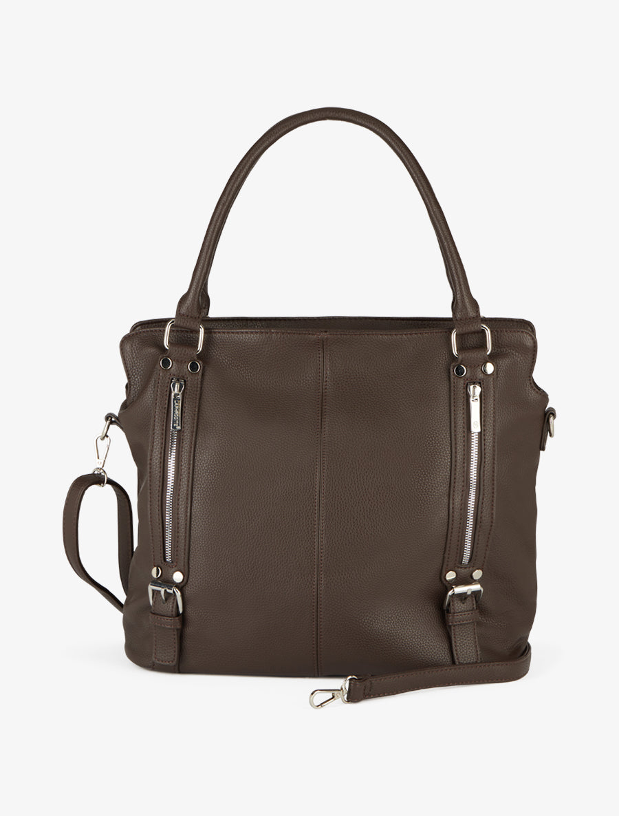 Sac cabas Eugénie - Marron -