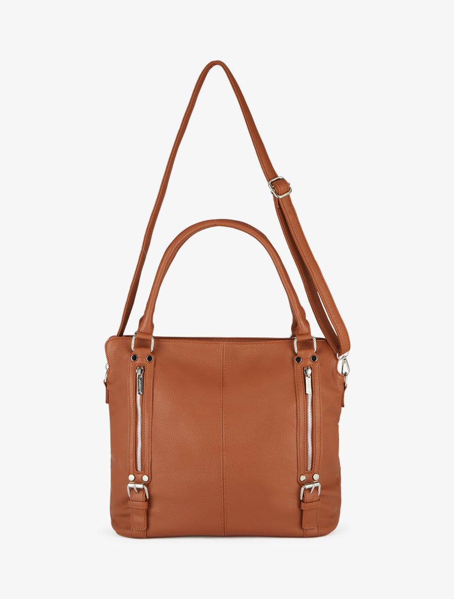 Sac cabas Eugénie - Camel -