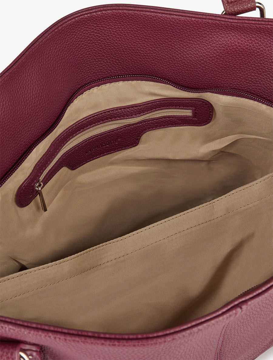 Sac cabas Eugénie - Prune -