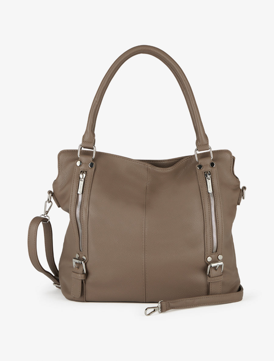Sac cabas Eugénie - Taupe -