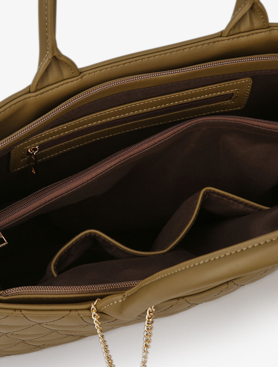 Sac cabas Emma - Kaki - 4