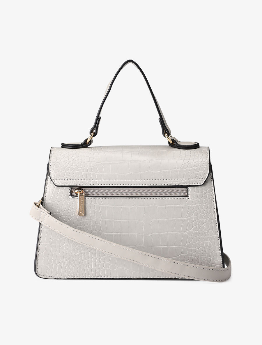 Sac besace Amalia - Gris clair - 3