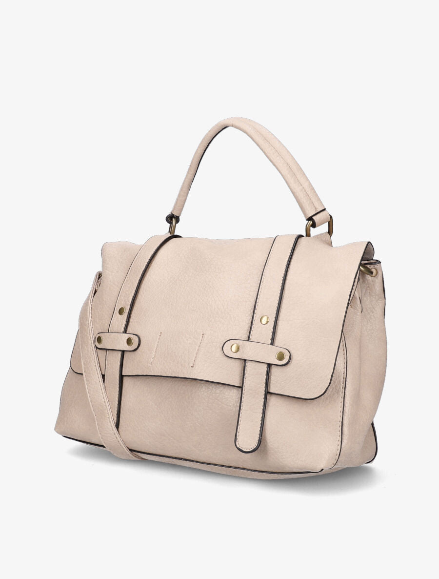 Sac cartable Magda - Beige - 2