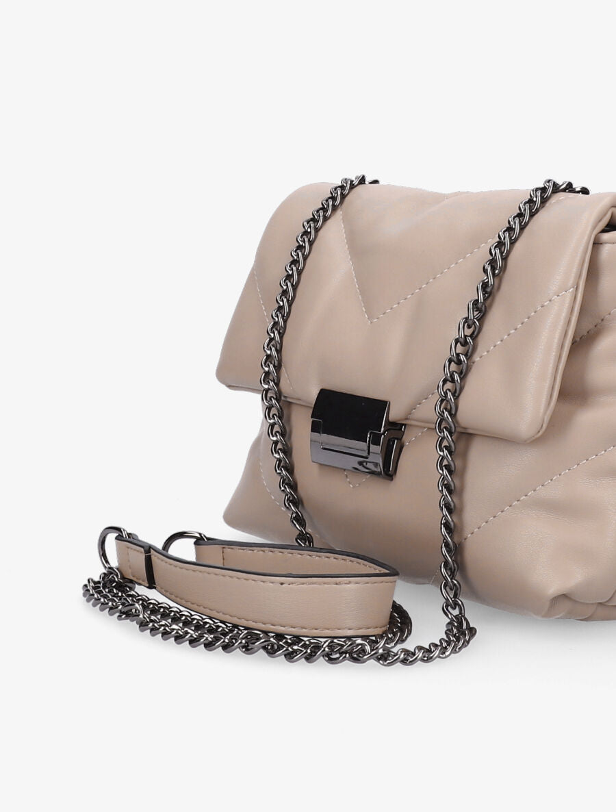 Sac besace Alexandra - Taupe - 4