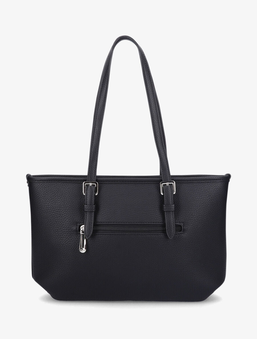 Sac cabas Justine - Noir - 3