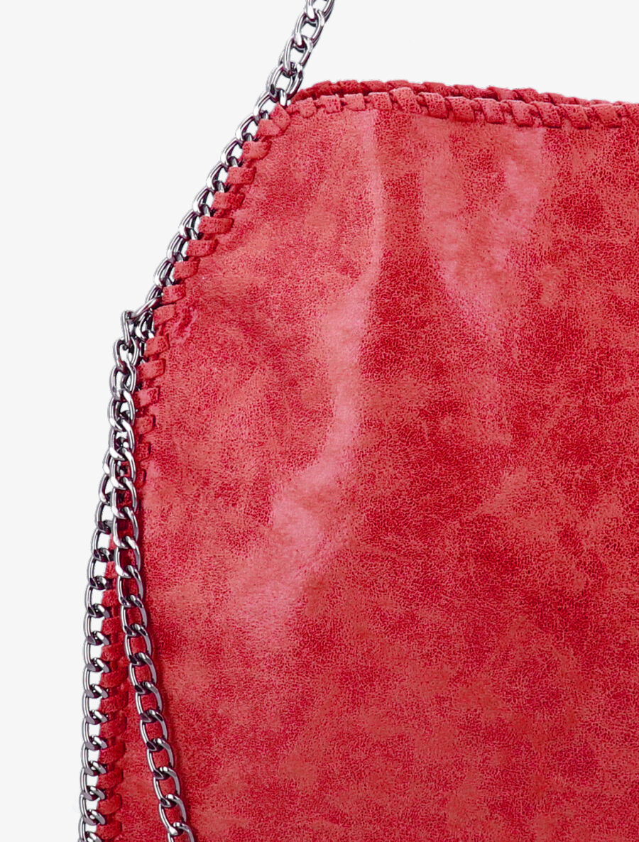 Sac cabas Noura - Rouge - 4
