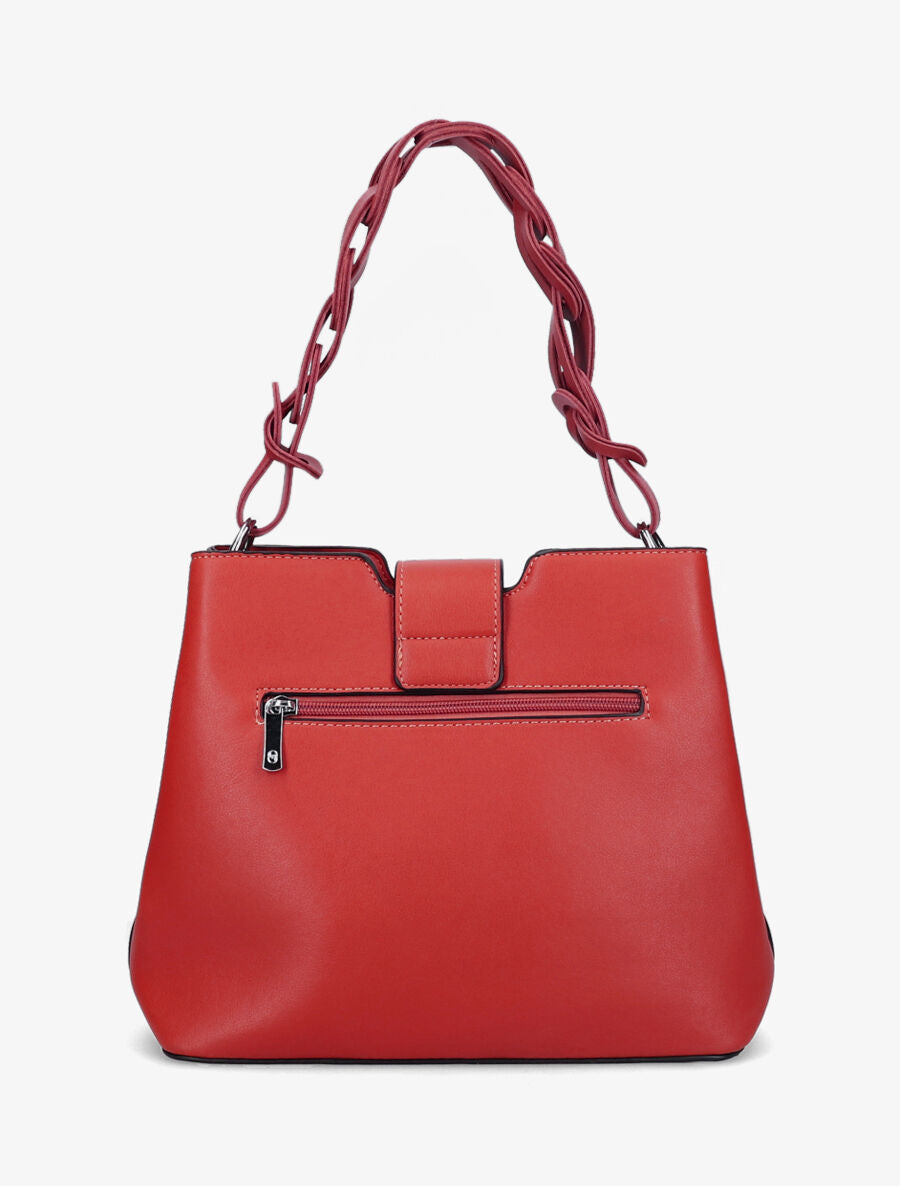 Sac à main Héloïse - Rouge - 3