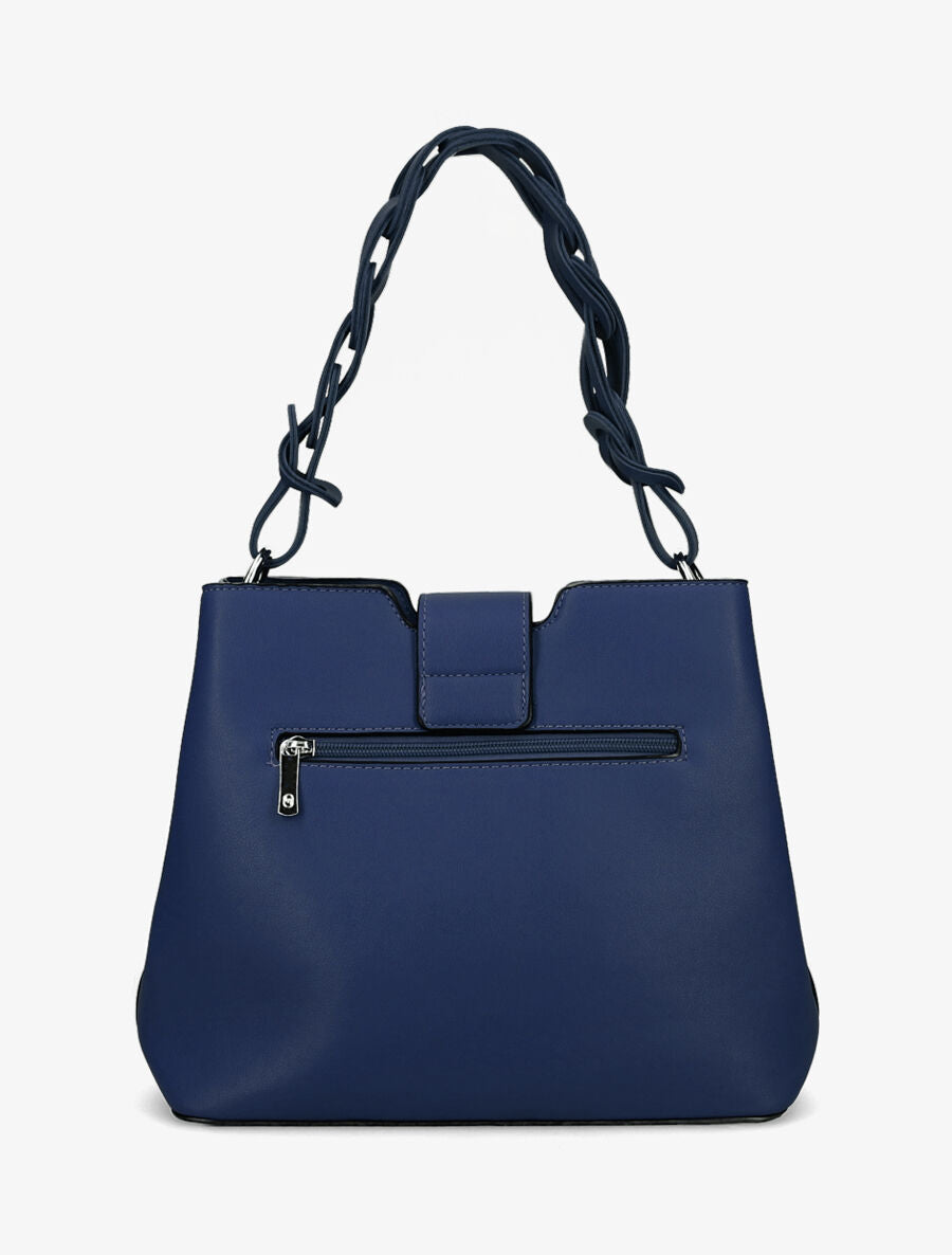 Sac à main Héloïse - Marine - 3