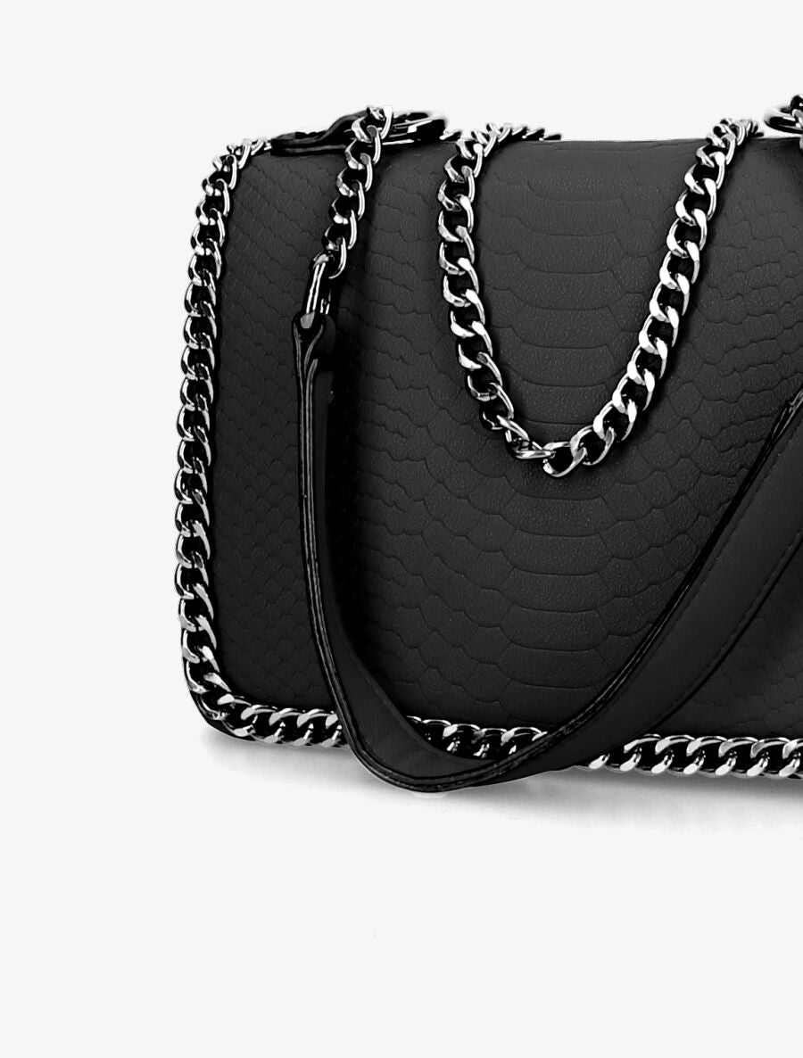 Sac besace Olivia - Noir - 4