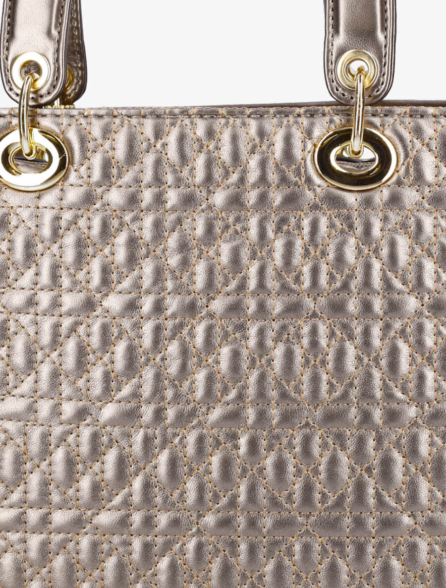 Sac cabas Mathilde - Or clair - 4