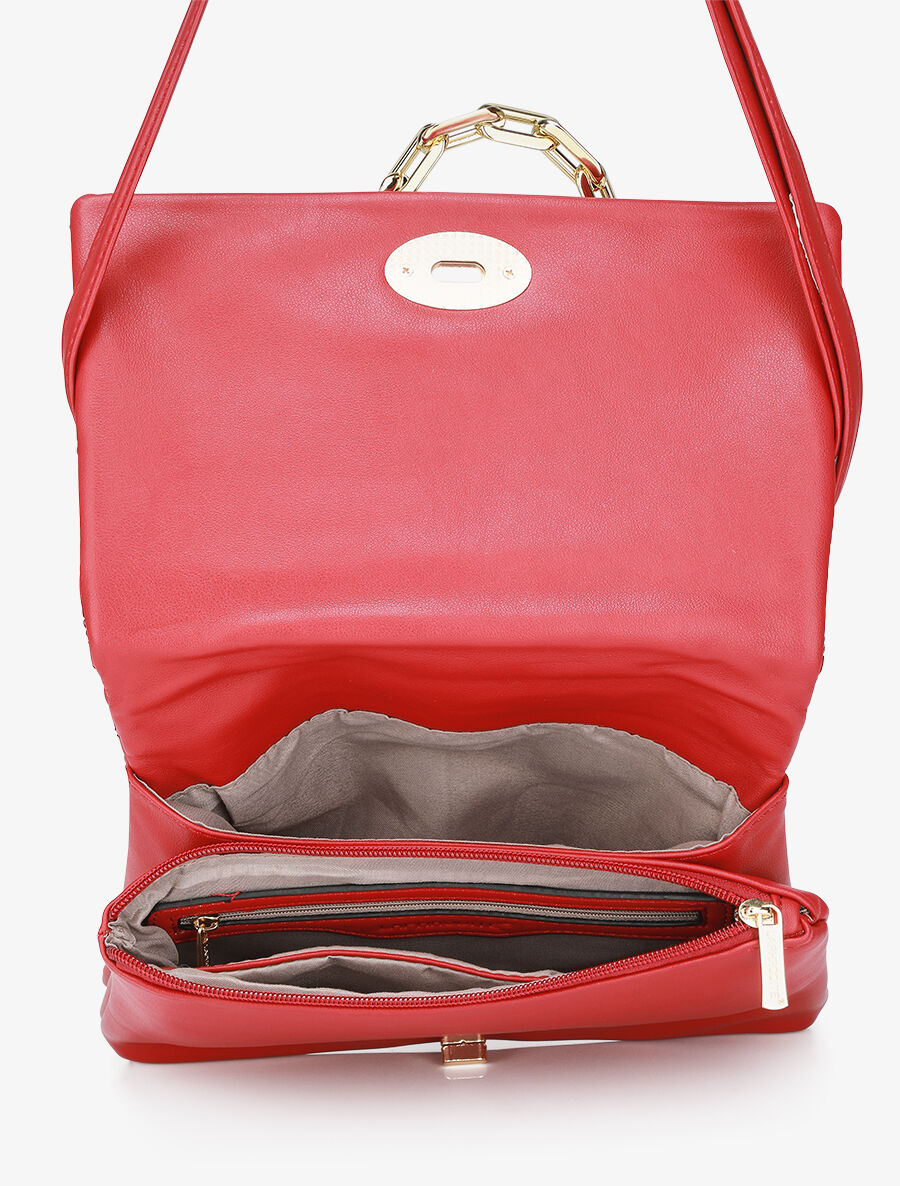 Sac à main Béatrice - Rouge - 6
