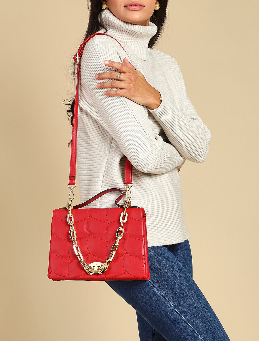 Sac à main Béatrice - Rouge - 7