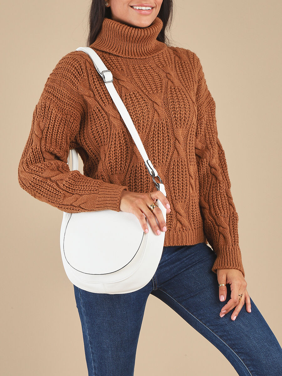 Sac besace Yetzel - Blanc - 6