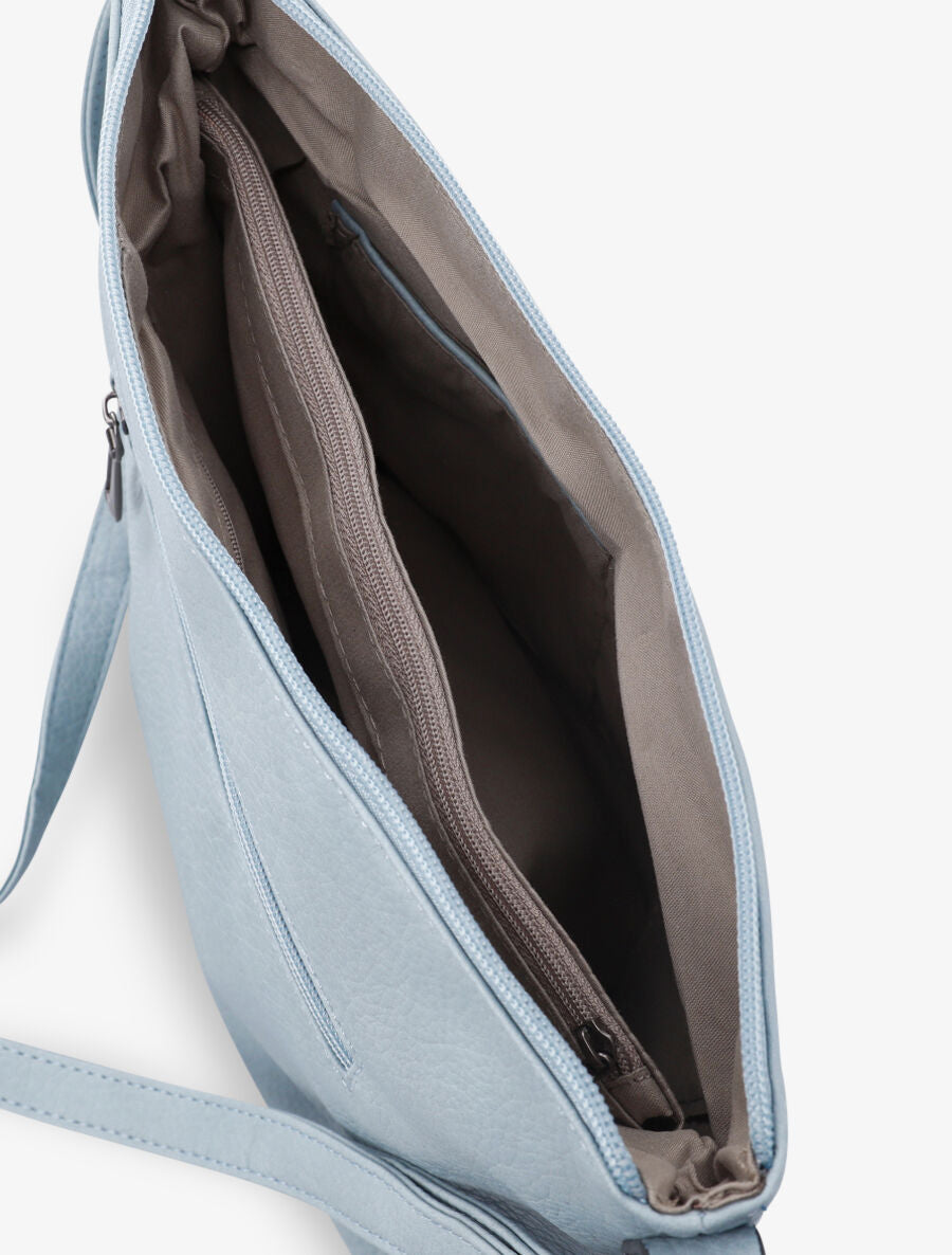 Sac besace Irena - Bleu ciel - 4