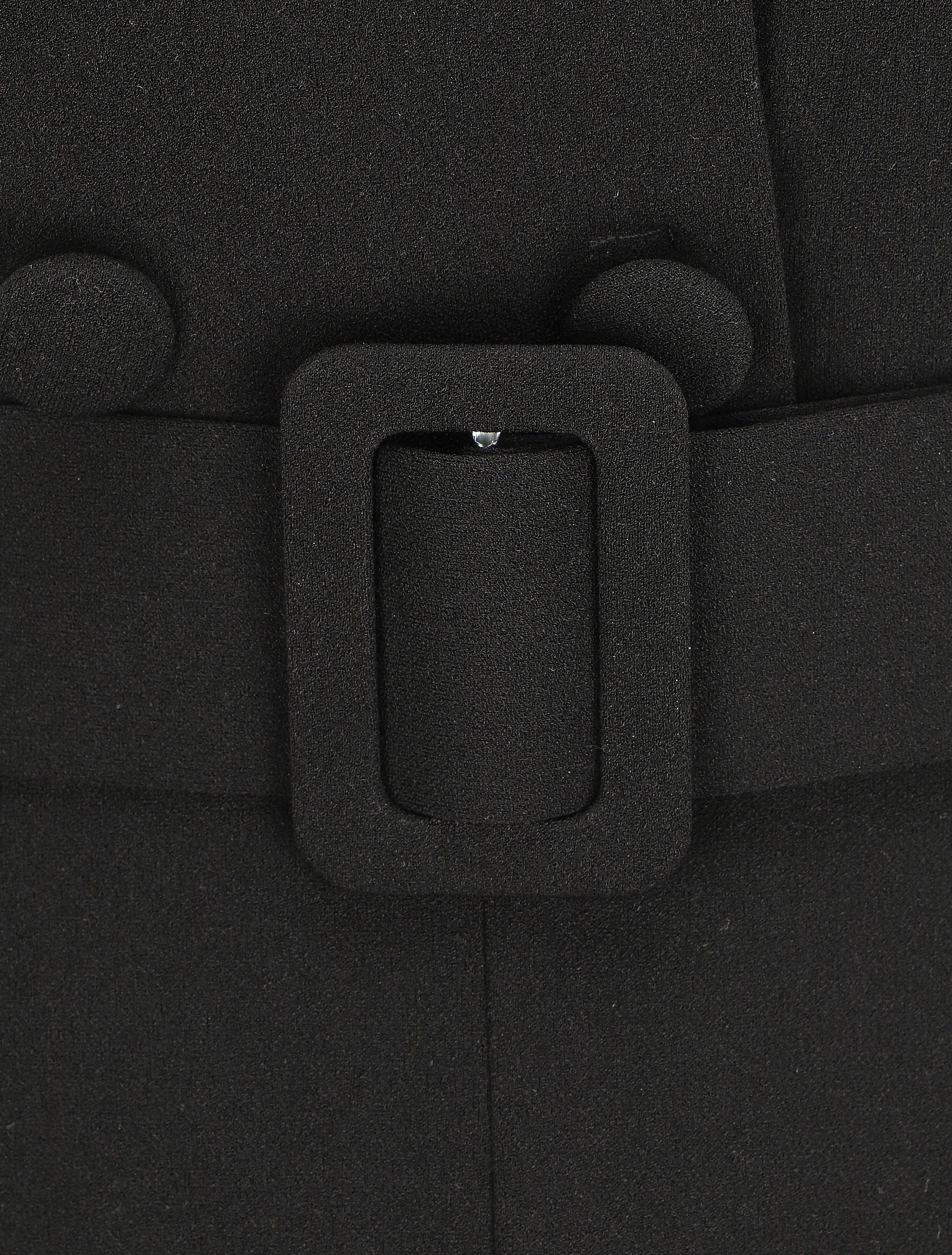 Combinaison carotte uni sans manches - Noir - 3