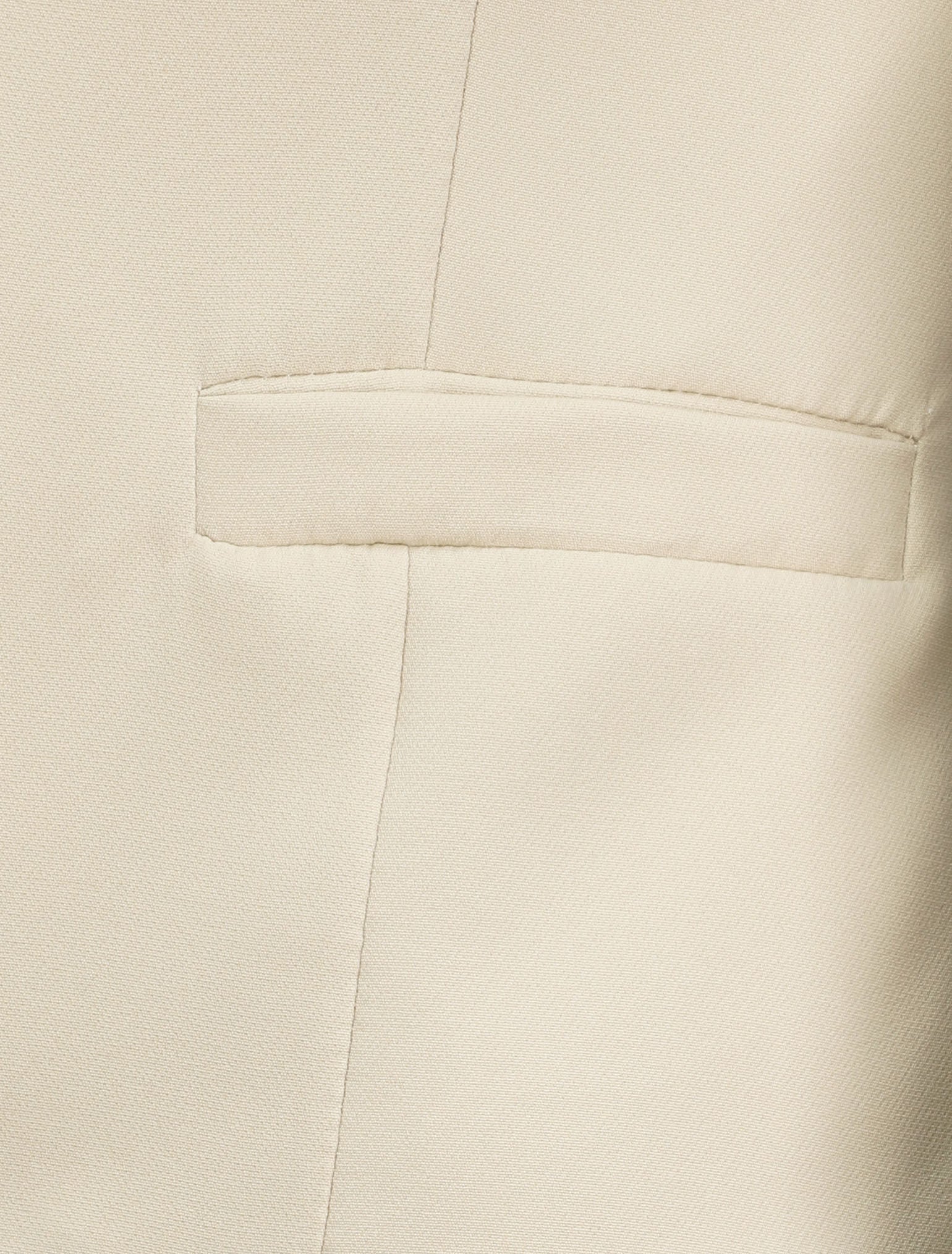 Blazer uni droit - Beige - 3