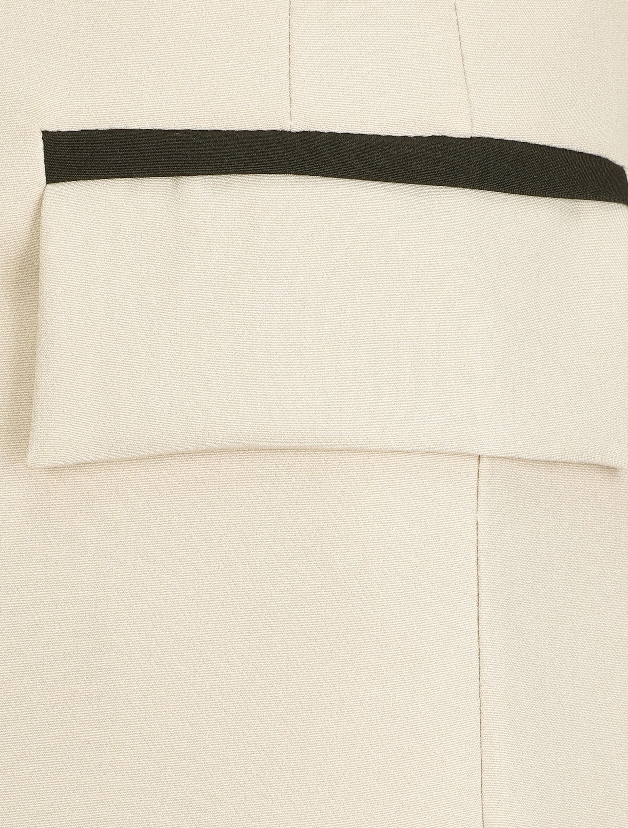 Blazer oversize bi-couleur - Beige - 3