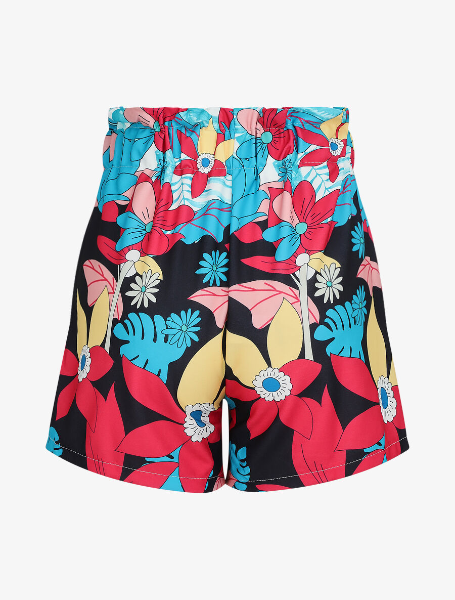 Short paperbag imprimé fleurs 70&