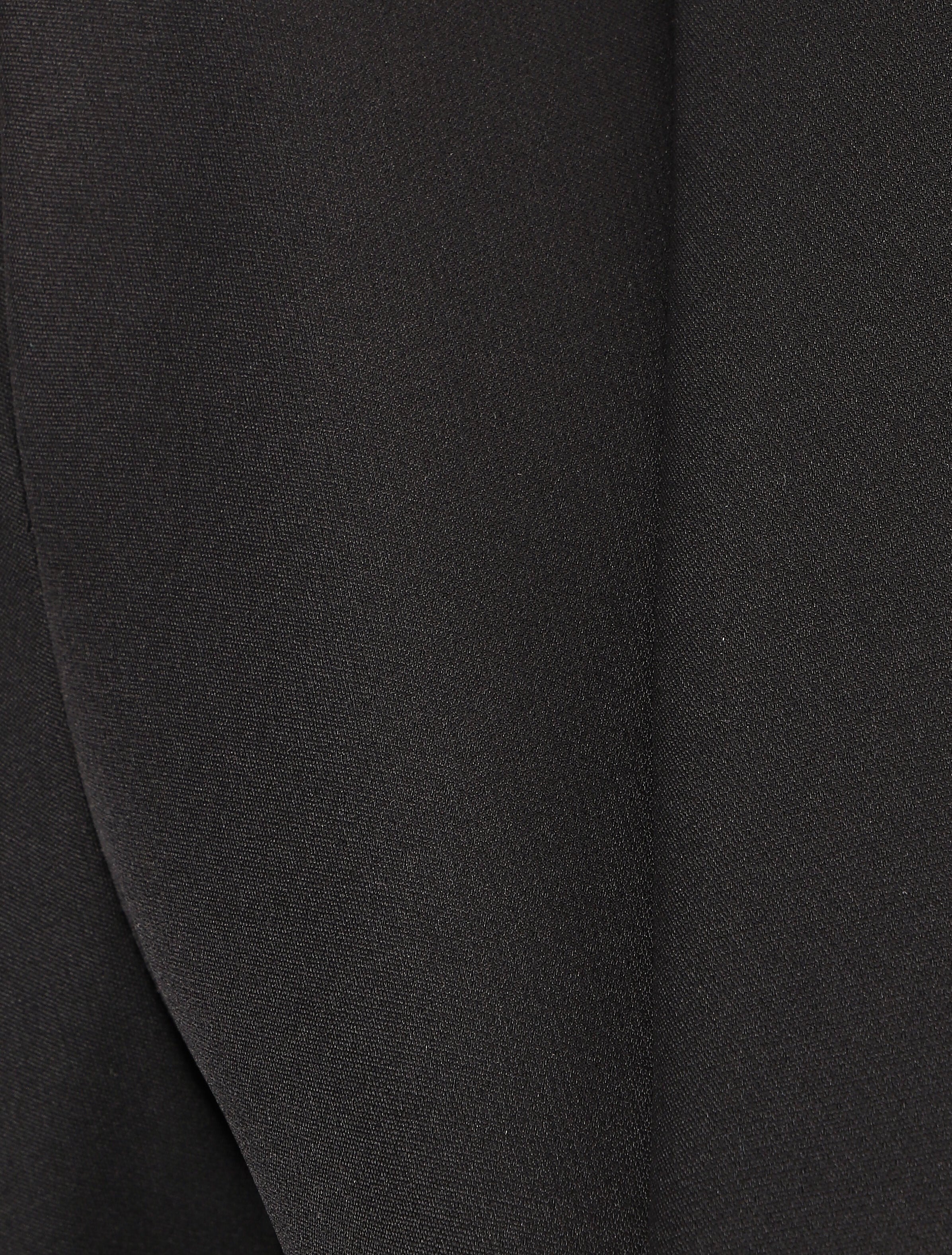Blazer long à col châle - Noir - 3
