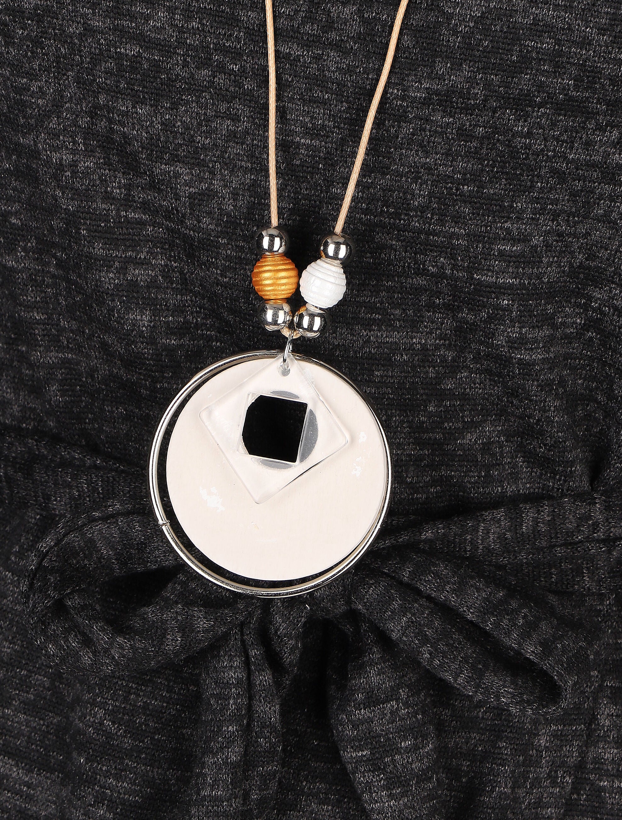 Robe pull style portefeuille - Noir - 3