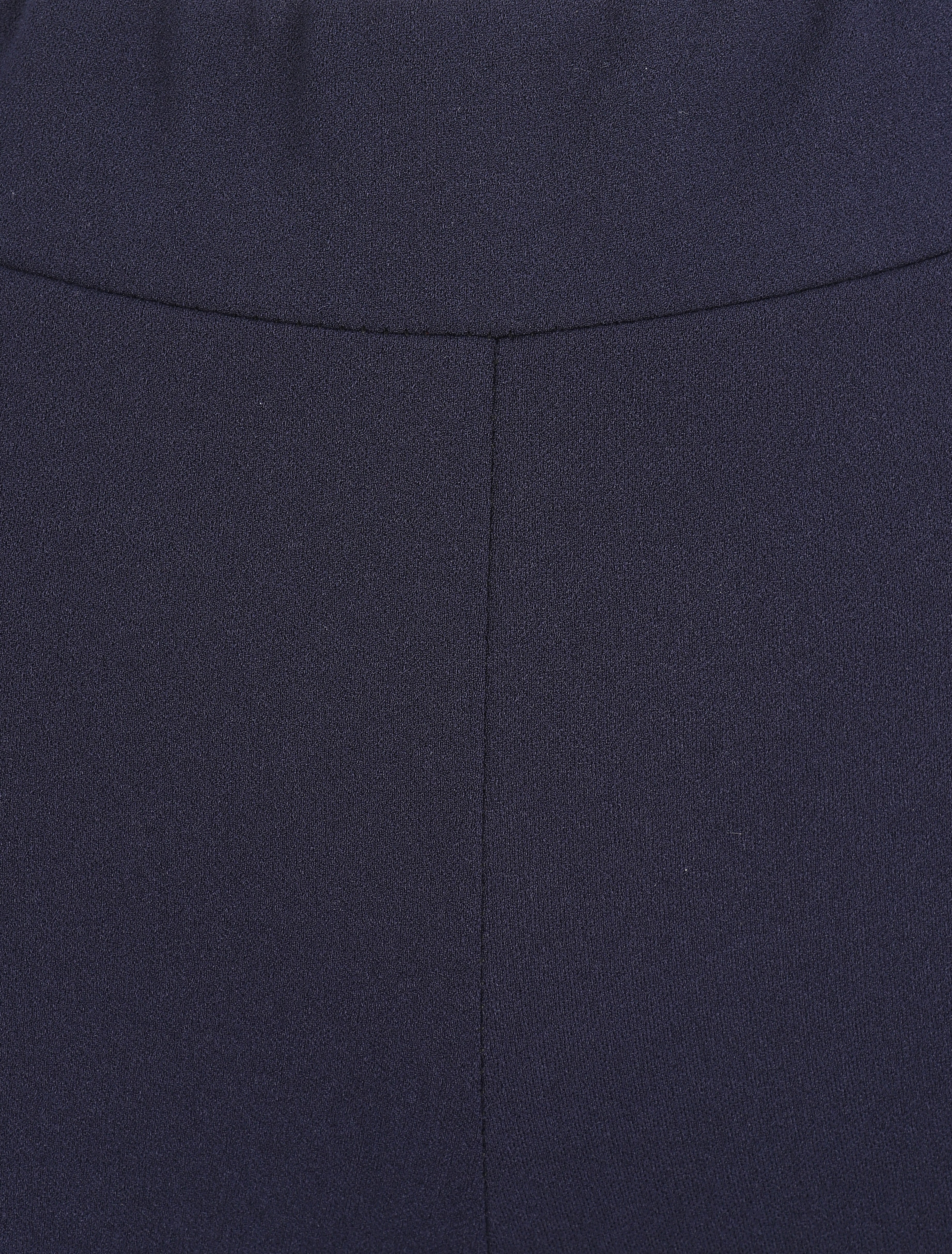 Pantalon ample coupe droite - Marine - 3