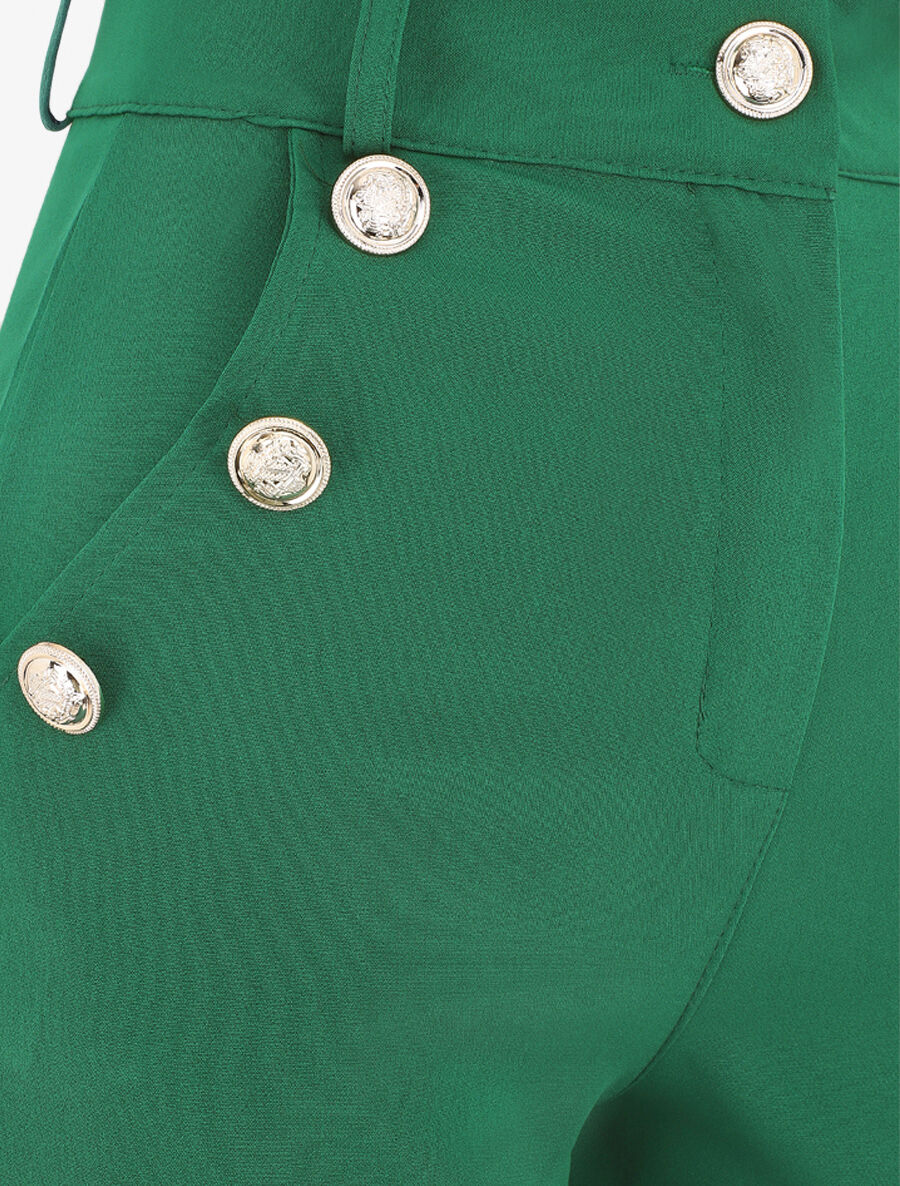 Short à pont taille haute - Vert - 3