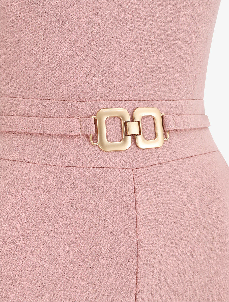 Combinaison droite sans manches - Rose - 3