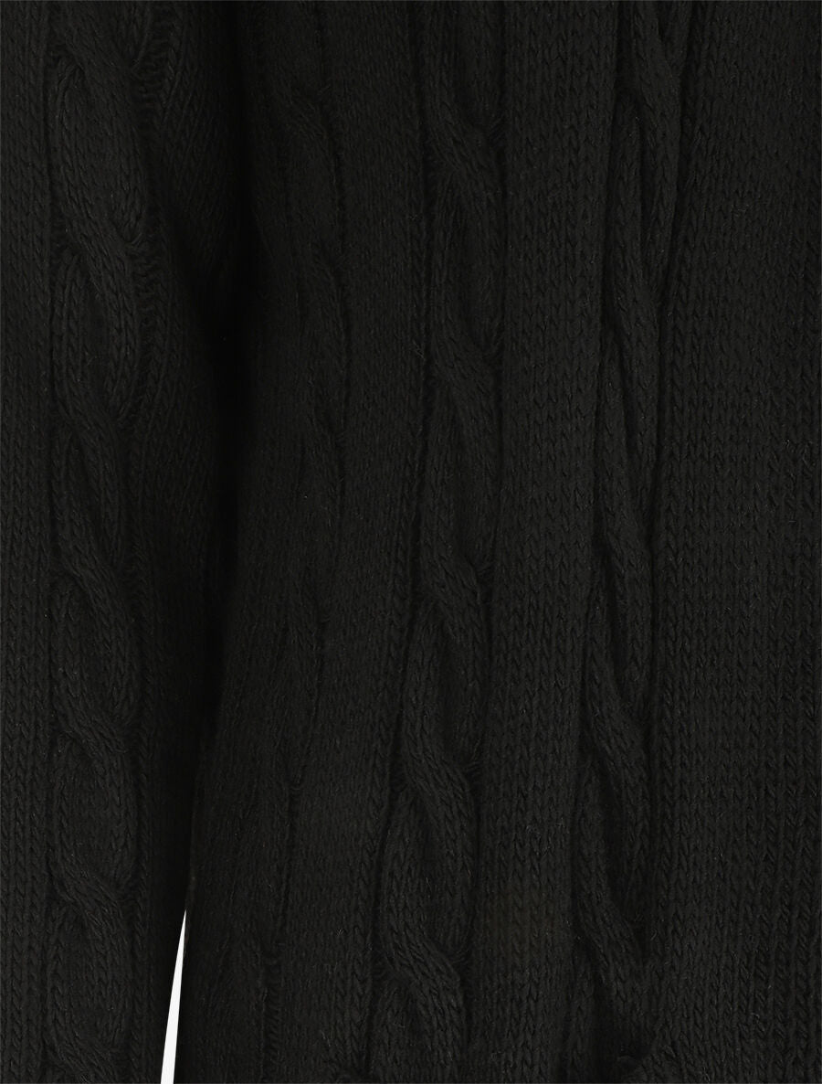 Gilet long à capuche - Noir - 3