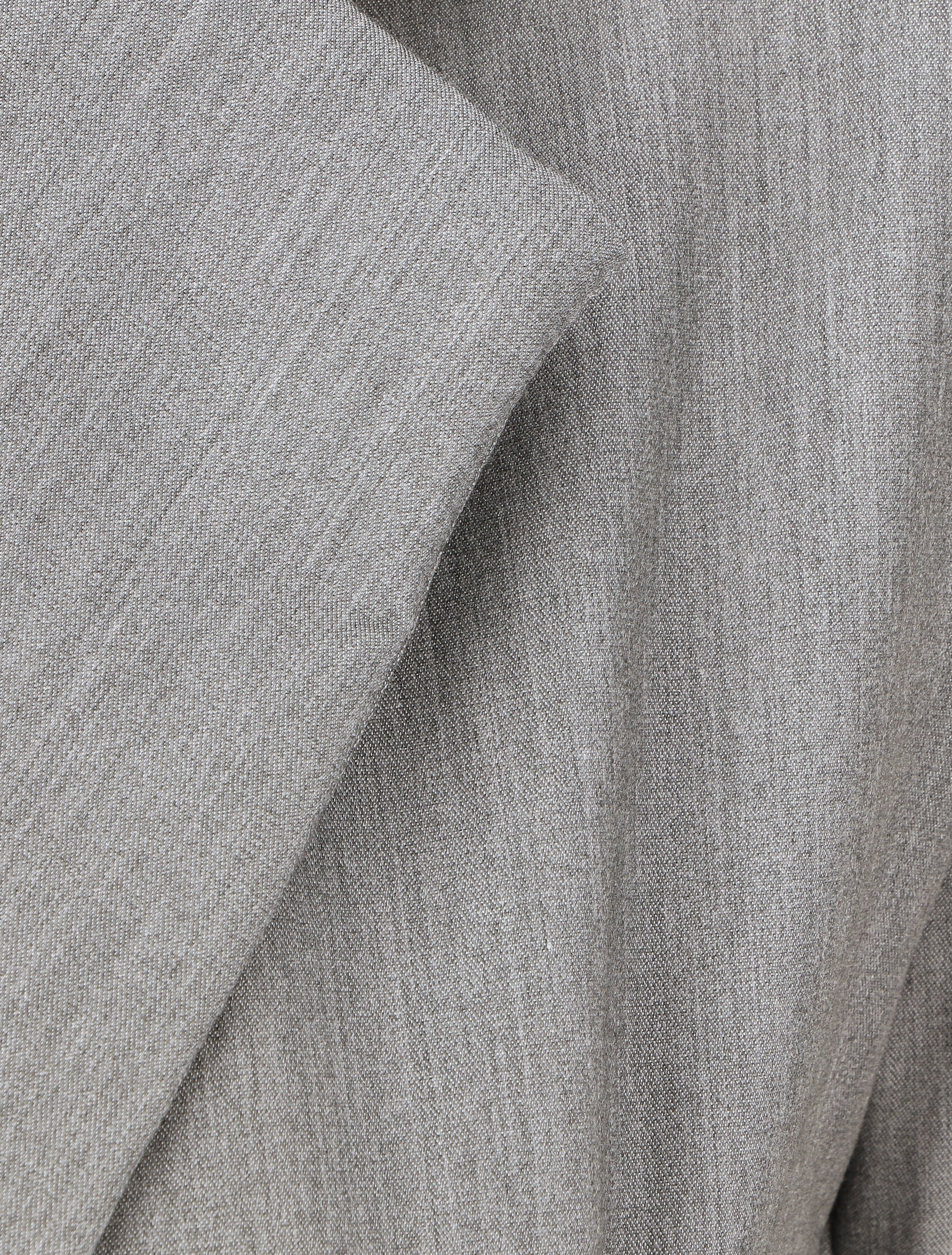 Blazer uni boutonné - Gris - 3