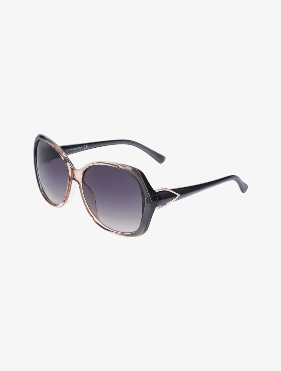 Lunettes de soleil oversize - Rose/bleu - 2
