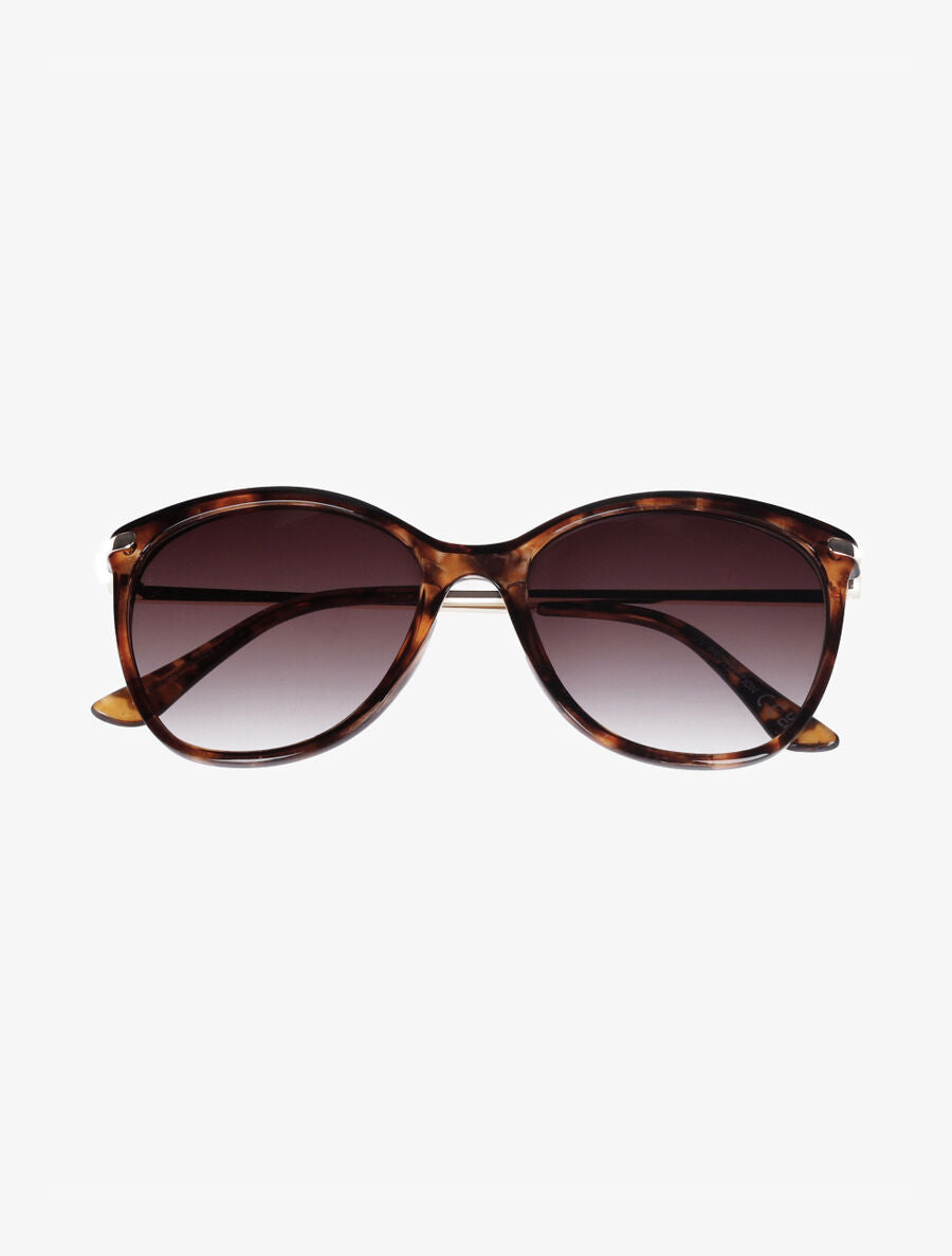 Lunettes de soleil rondes - Léopard - 2