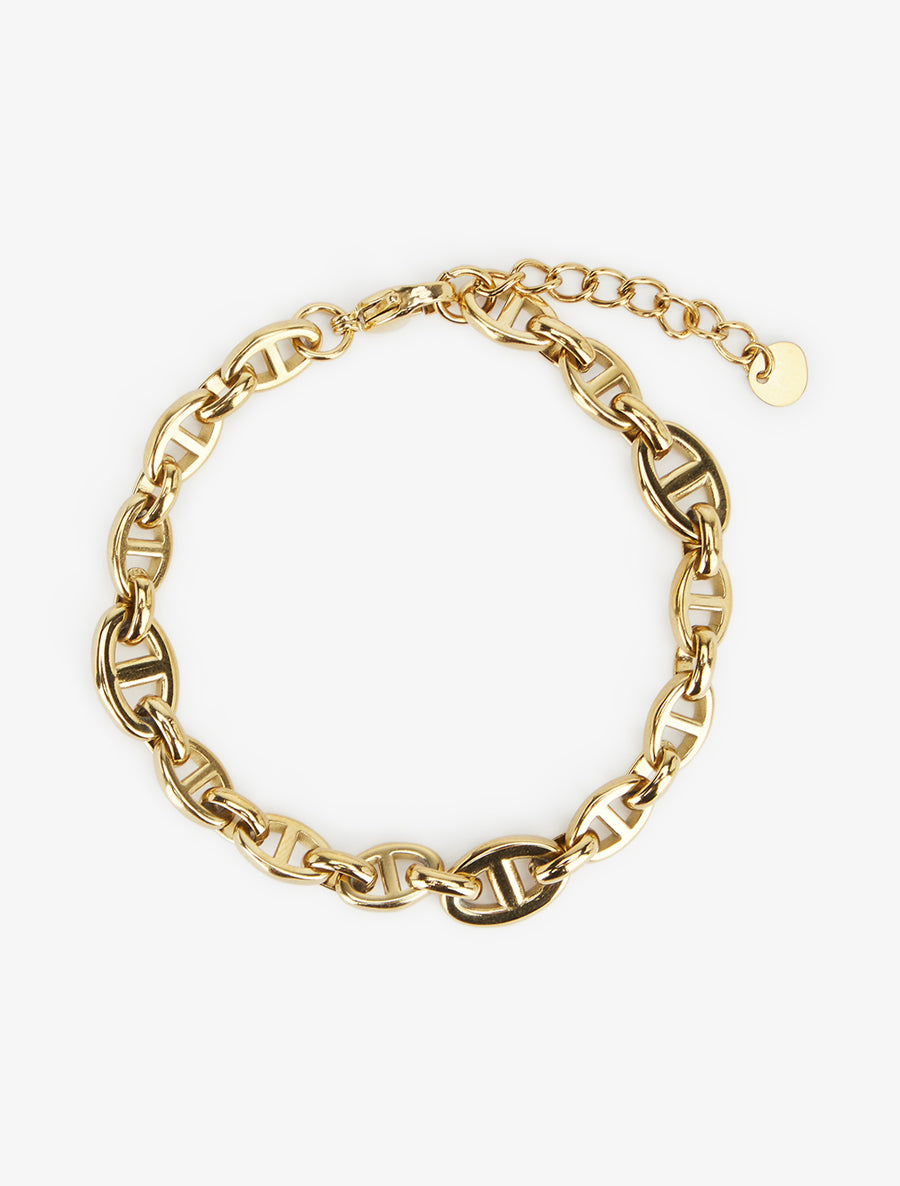 Bracelet en maille marin - Or - 2