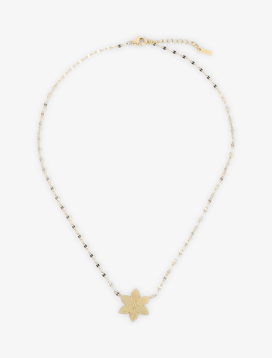 Collier à pendentif étoile - Or - 1