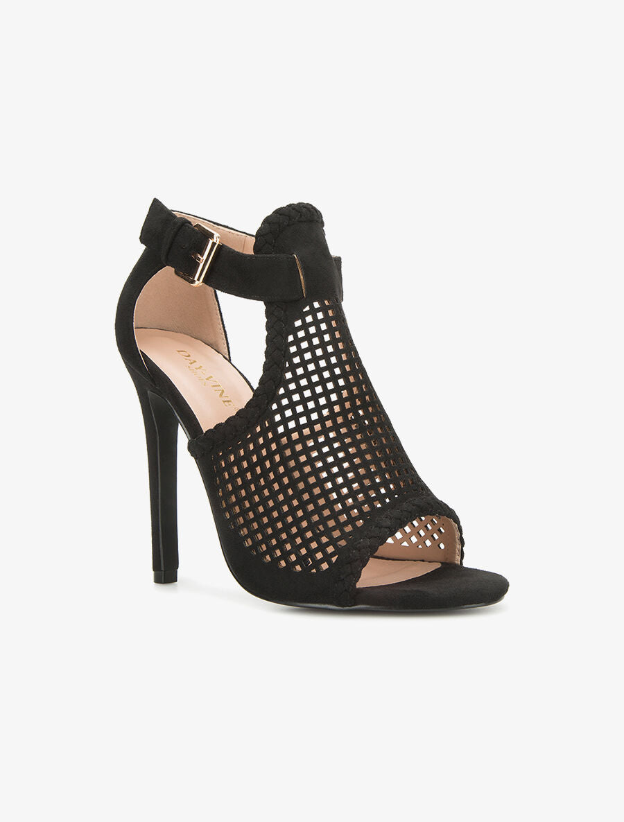 Peep-toes avant ajouré - noir - 2