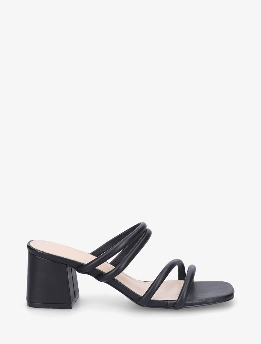 Mules à talon et multibrides - Noir - 1