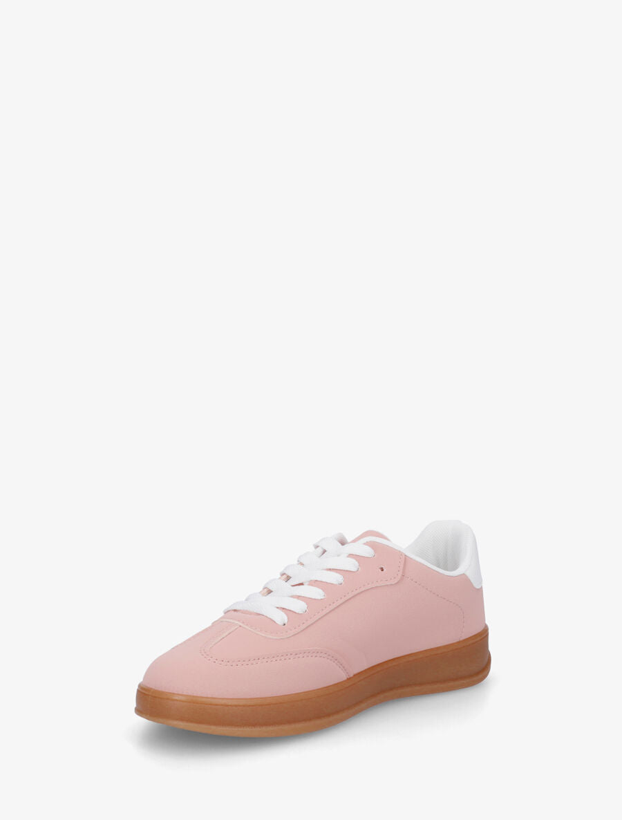 Baskets classiques en simili - Rose - 3