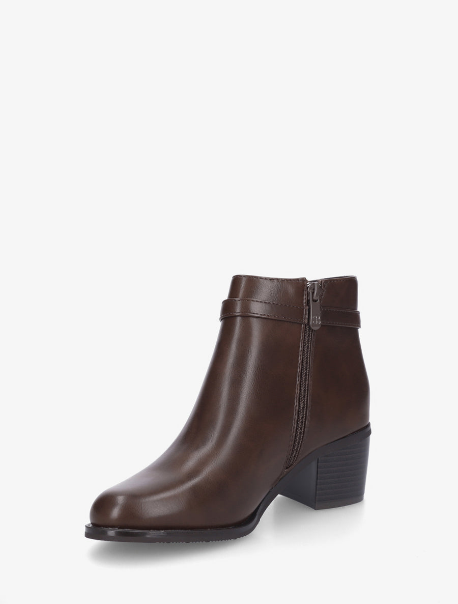 Bottines classiques à boucle - Marron - 3