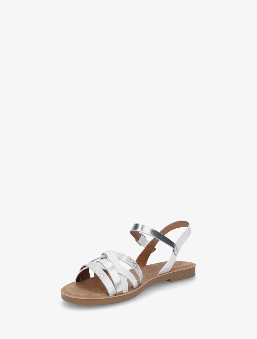 Nu-pieds fantaisies multibrides - Blanc - 3