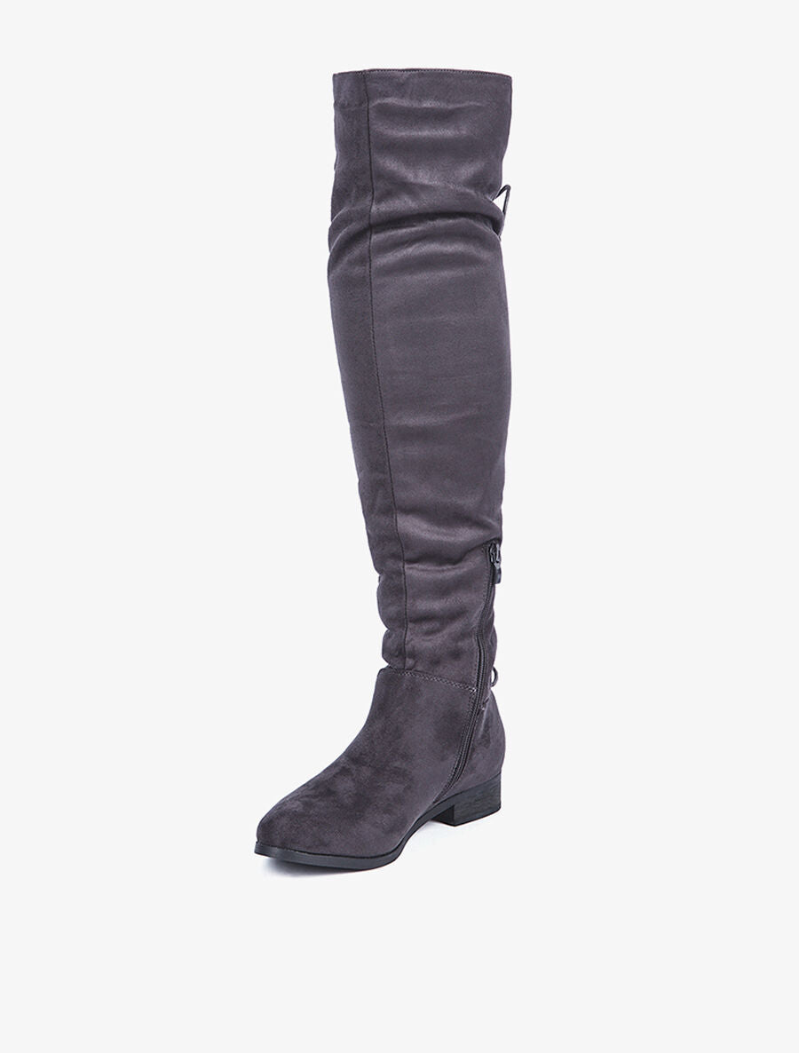 Cuissardes dos corset - gris foncé - 3