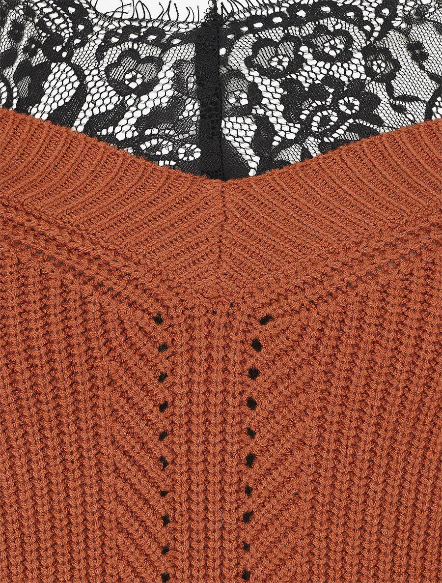 Pull col bardot et débardeur trompe l&