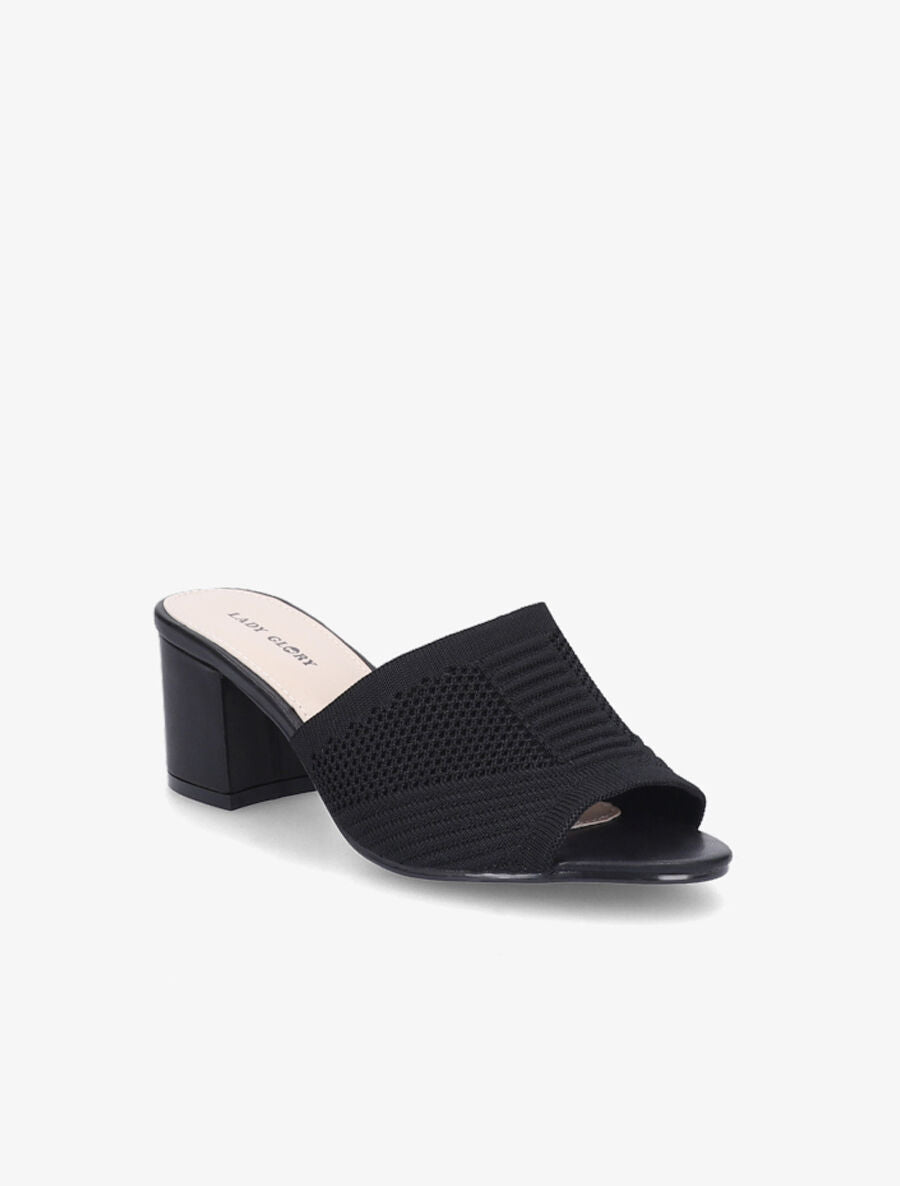 Mules en mesh - Noir - 2