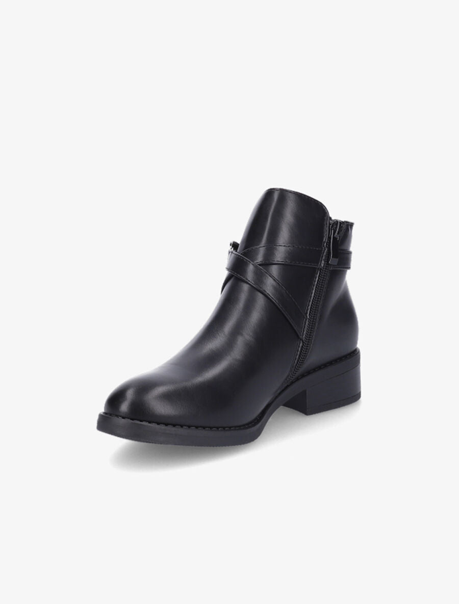 Bottines à boucle maillon - Noir - 3