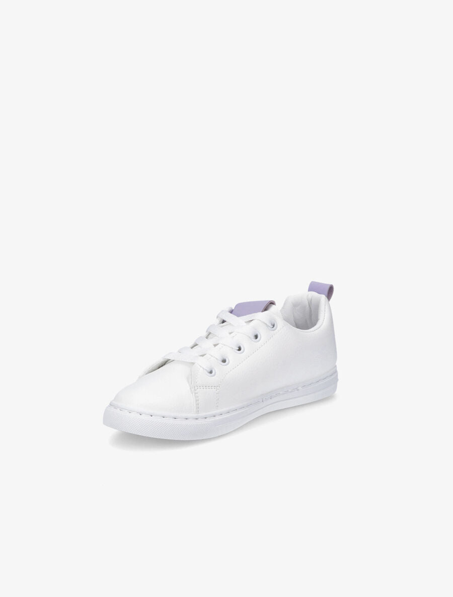 Tennis en simili à boucle arrière - Lilas - 3