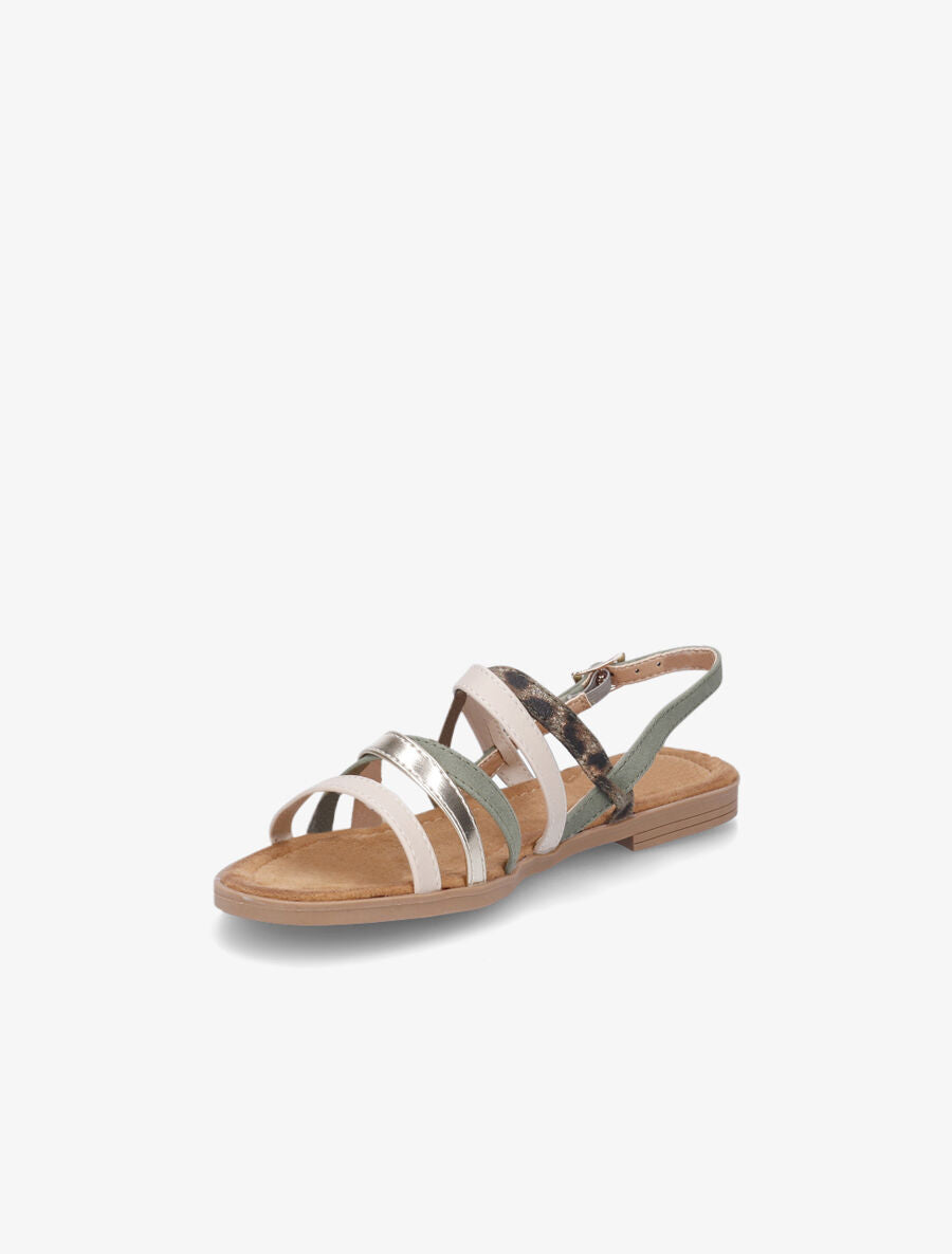 Nu-pieds fantaisies multibrides - Kaki - 4