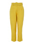 Pantalon souple ceinturé - safran - 1